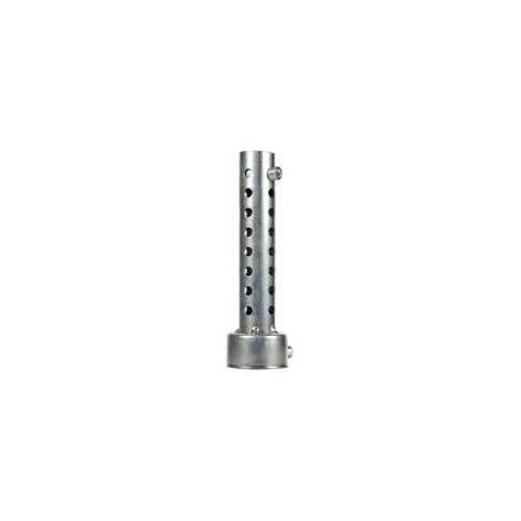 Universeller DB-Killer-Schalldämpfereinsatz für Motorradauspuffanlagen (Silber) (42 mm)