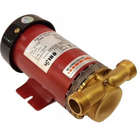 Pompe de surpresseur 10 m – Débit 20 l/min – Puissance 110 W – Silencieuse et compacte – Pour installations hydrauliques – Omni