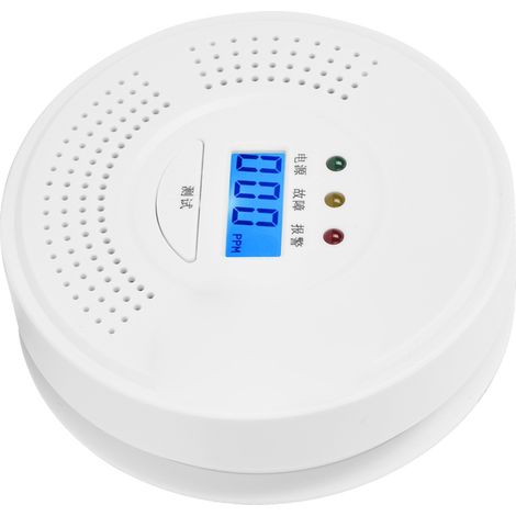 Kohlenmonoxidmelder mit LCD-Bildschirm, Sprachalarm, CO-Leckagesensor (1/5)