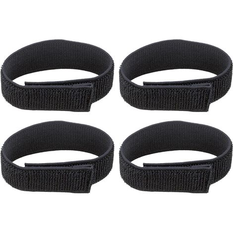 Lot de 4 bandes auto-agrippantes pour bottes militaires, jarretelles pour homme, femme, chasse, jardinage, randonnée, cyclisme, pêche, uniformes militaires