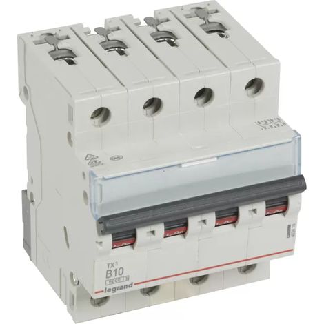 Leitungsschutzschalter 4P B 10A 6kA AC S304 TX3 403415
