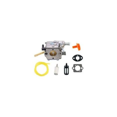 Vergaser (einschließlich Luftfilter, Zündkerze und Kraftstoffleitung) für Stihl H24D FS48 FS52 FS56 FS62 FS66 FS81 FS86 FS88 FS106 BR400 Walbro WT-45 Kettensägen.