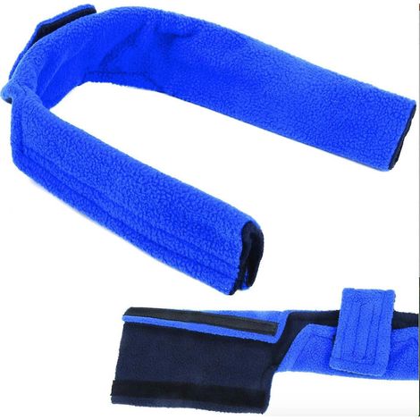 bandeau Universel Bleu Une Pice Coussin De Protection Sangle De Dcompression Ventilateur Bandeau Sangle De Dcompression Accessoires De Ventilateur