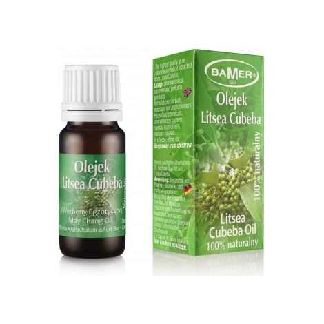 Huile essentielle 100% naturelle pour aromathérapie Litsea Cubeba Bamer 7 ml