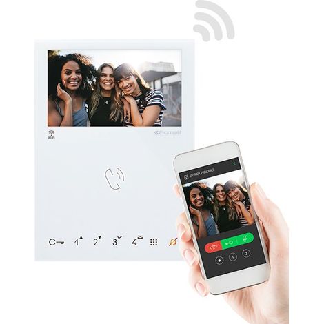 Monitor mini a colori vivavoce  WI-FI. SBTOP COMELIT