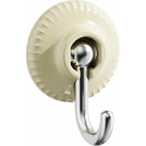 Crochets à ventouse solides pour salle de bain, lot de 4 crochets muraux en plastique, porte-ustensiles de cuisine, crochets pour torchons