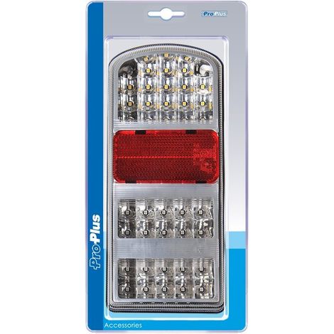 Ruckleuchte 5 funktionen 225x105mm 43led rechts im blister (1/5)
