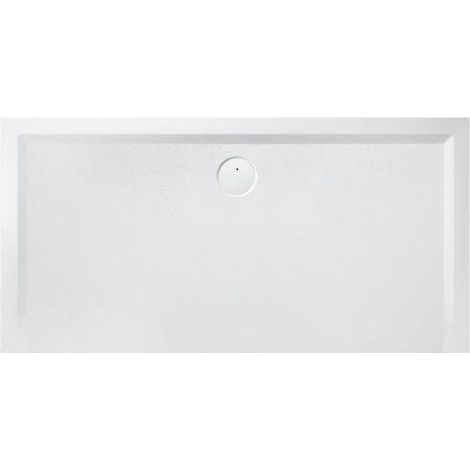 Mineralguss-Duschwanne MUNA m AR 1400x1000x30mm we (1/2)