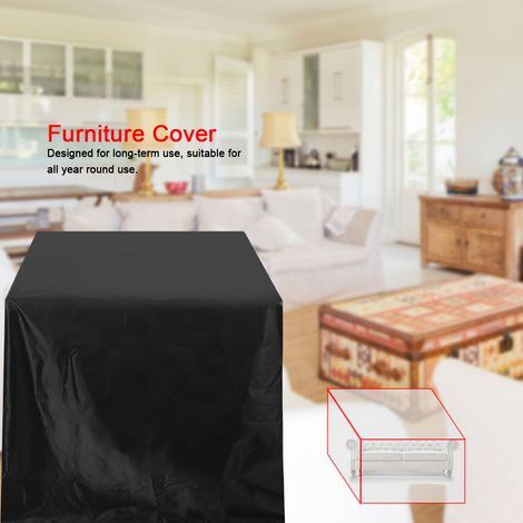 Housse de meuble imperméable et antirouille en tissu Oxford 210D pour table (325 x 208 x 58 cm) (1/5)