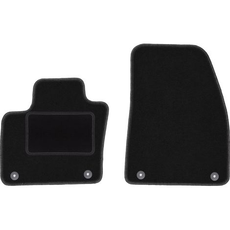 Alfombrillas delanteras para Volvo XC40 crossover (2017-) negras (1/5)