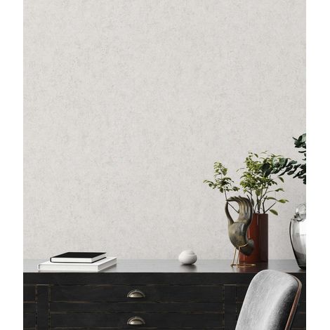 A.S. Creation Premium Wall 2 389772 Vliestapete Einfarbig 10.05 x 0.53 m Weiß Wohnzimmer Schlafzimmer Flur Küche Esszimmer Badezimmer Bad Arbeitszimmer Büro Diele (1/5)