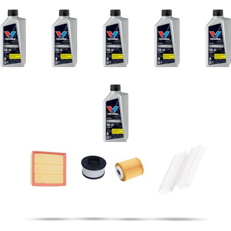 Kit tagliando 4 FILTRI e 6L OLIO compatibile con Peugeot Partner III (k9) 1.5 BlueHDI 96kw Dal 2018 (1/5)