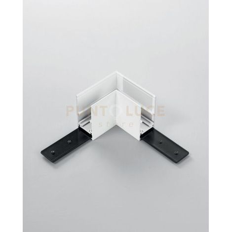 GIUNTO ANGOLORE MECCANICO PER BINARIO PER 48V H2,74CM BIANCO