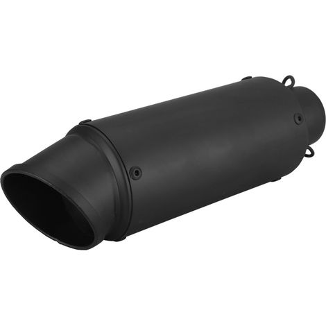 Silencieux Moto Universel Oblique 51mm Échappement Pot Arrière Tube Sortie (1) (1/5)