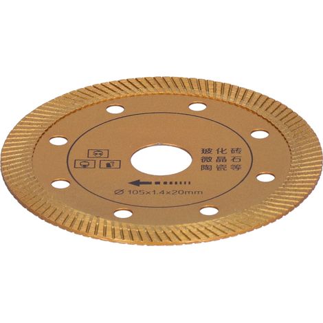 Beyamis Lame de scie diamantée portable pour carrelage vitrifié et céramique - Accessoires de rechange (1/5)