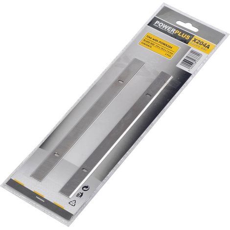 Cuchillas cepillo Powerplus powx204 alto rendimiento 210 mm (1/3)