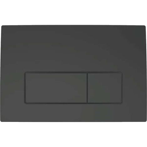 Geberit Delta 50 Placa de descarga doble pulsador, negro mate (115.119.14.1)