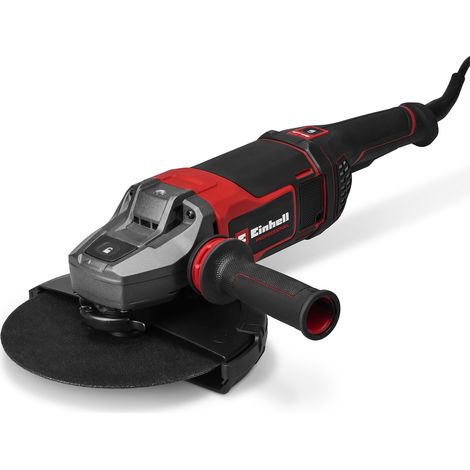 Einhell Professional Winkelschleifer TP-AG 230/2400 (2400 W, 230 mm Scheiben-Ø, 71 mm Schnitttiefe, drehbarer Griff, Anti-Vibration, Trennschutz, ohne Trennscheibe) (1/5)