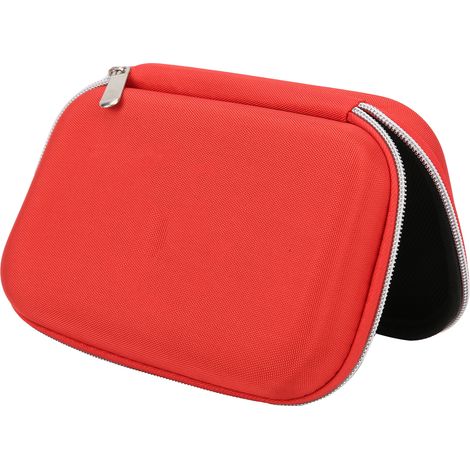 Trousse de secours EVA rigide - Petite taille rouge - Résistante et compacte pour voiture et voyage (1/4)
