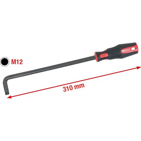 KS Tools XZN® Spureinstellschlüssel für VAG-Fahrzeuge - 150.9426 (1/3)