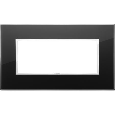 VIMAR - 21649.76 Placca 5M BS nero diamante