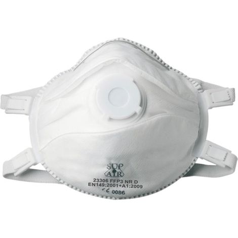 Coverguard 23306 Mascarillas Respiratorias Blancas FFP3