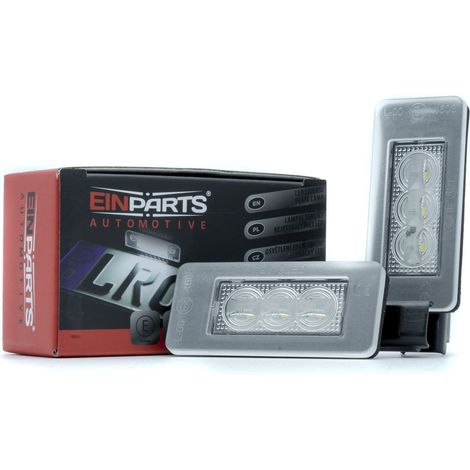 Luces LED para matrícula, 6000 K, blanco frío, 12 V, CANBUS, para Peugeot 207 CC, 308 MK2, 2008, 208, Citroën C5 III RD (1/5)