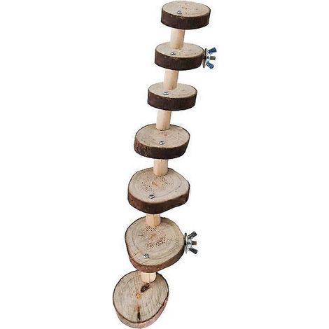 Accessoires de Cage pour Inséparables, Gerbilles, Rats, Chinchillas, Écureuils, Oiseaux – Perchoir d'Exercice-7