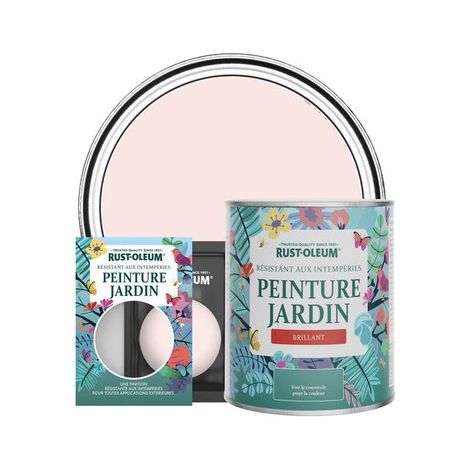 Rust-Oleum Peinture de jardin brillante - Vanille Fraise (1/3)