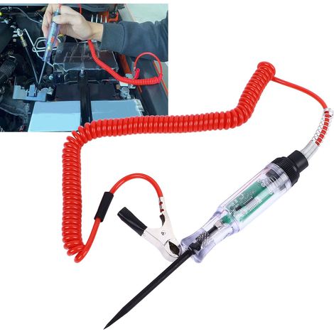 Le stylo de test LED pour la réparation automobile, un choix populaire parmi les électriciens automobiles en ligne, est un stylo de test à affichage numérique d'une puissance nominale de 12 V/24 W. (1/5)