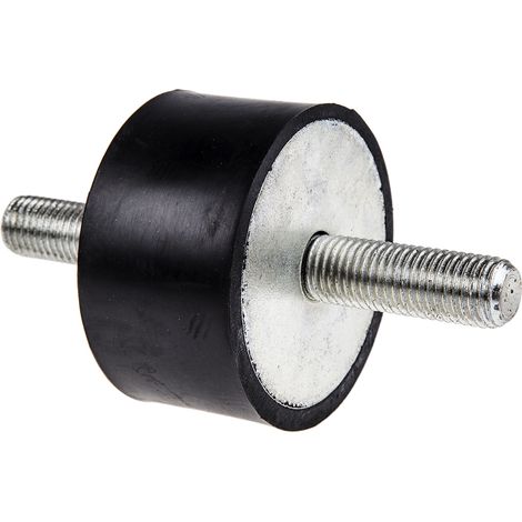 Bobine mâle à mâle RS PRO M16 Ø 40mm en Caoutchouc naturel ( Prix pour 1 ) (1/2)
