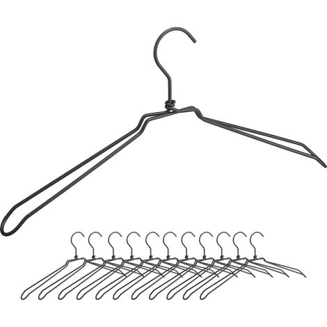 Metal clothes hangers - set of 12 (1/5)