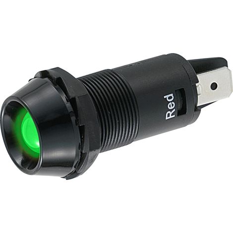 TRU COMPONENTS 1587949 LED-Signalleuchte Grün 12 V/DC 700 mcd (1/2)