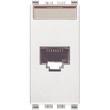 VIMAR - 20339.13.B Presa RJ45 Netsafe Cat6 UTP bianco