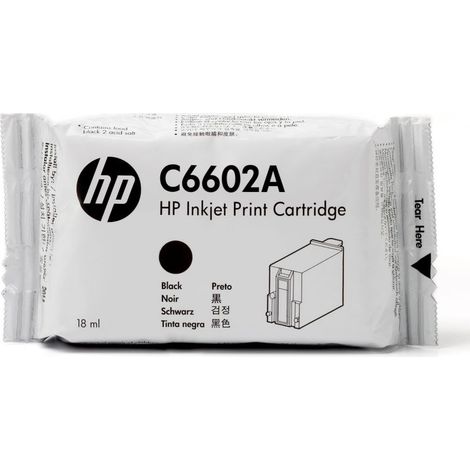 Cartucho de Tinta Original HP C6602A Negro 0725184302138 S8409542 HP (1/5)