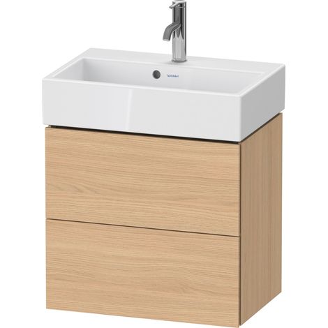 Duravit L-Cube Waschtischunterbau wandhängend, Compact, 2