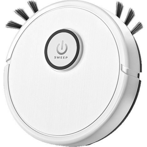 Robot de nettoyage de sol intelligent : aspirateur laveur 3-en-1 rechargeable, appareil électroménager cadeau, nettoyage domestique automatique (1/4)