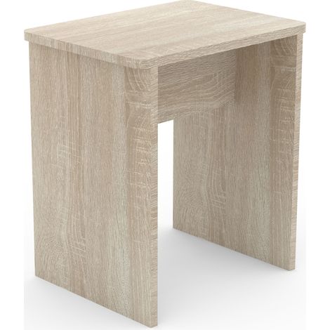 Mesa lateral de reposapiés de taburete de asiento Esal 45x40x30 - VCM