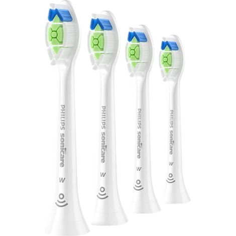Tetes de brosse a dents blanchissantes sonicare paquet de 4 durete moyenne 231345730 (1/2)