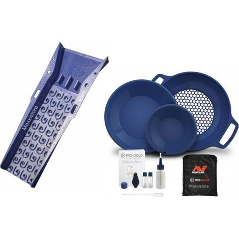 Xp Canaletta per Oro Gold Sluice VS1 Vortex Acqua Ricerca Fiumi + Minelab Batee