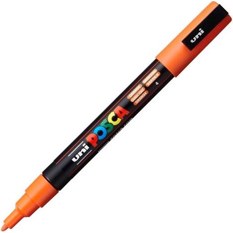 MARCADOR UNI-BALL POSCA PC3M 0.9-1.3MM NARANJA