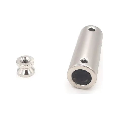 SUPPORTO TAHUMA per BARRA D.4 mm con FORO CIECO (1/5)