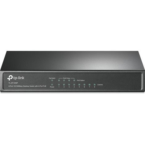 Switch TP-Link SF1008P 8 Puertos/ RJ-45 10/100 PoE (1/5)