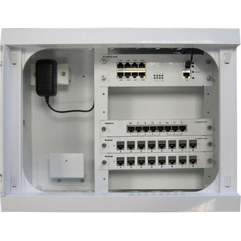 Coffret multimédia SWITCH 10/100 (36002)