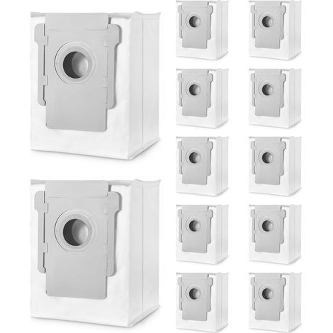 12 Staubsaugerbeutel für iRobot Roomba i7 i7+ j7 j7+i3 i3+ i4 i4+ i6 i6+ i8 i8+S9 S9+ E5 E6 E7, Staubbeutel (1/4)