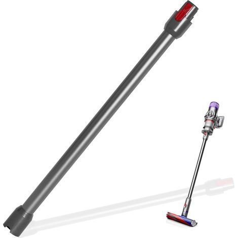 Tube Extension pour Dyson V11 V10 V15 V7 V8, Tube Rallonge 72cm avec Connexion Rapide, Manche Télescopique Aspirateur Accessoire Compatible Dyson (Non Compatible V6 V12)-Gris (1/5)