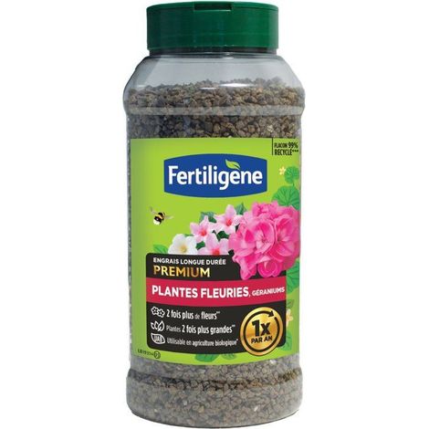 Engrais longue durée premium plantes fleuries géraniums 600 g - FERTILIGENE - FEGLDGER (1/5)