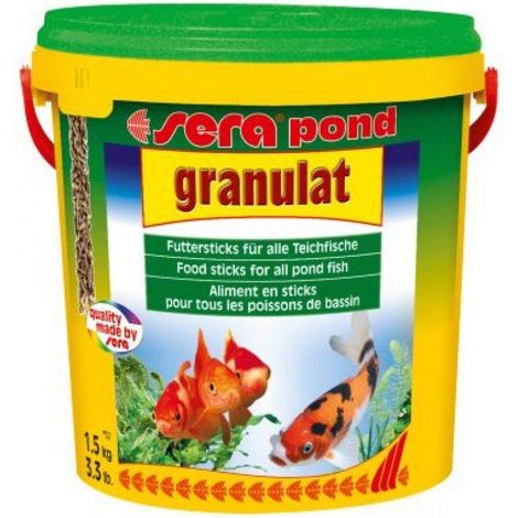 Sera Pond Granulado Alimento Completo para Peces de Estanque 400g