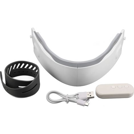 Lève-visage anti-âge électrique, ceinture liftante pour mâchoire et cou, appareil de massage anti-cellulite à lumière rouge et bleue. (1/5)