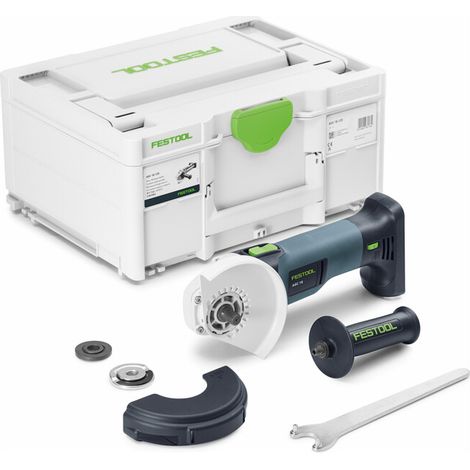 Festool – Meuleuse d'angle sans fil 18V – Moteur EC-TEC sans charbons – Vitesse réglable 4500-8500 tr/min – Diamètre disque 125 mm – Tronçonnage métal et béton (1/5)